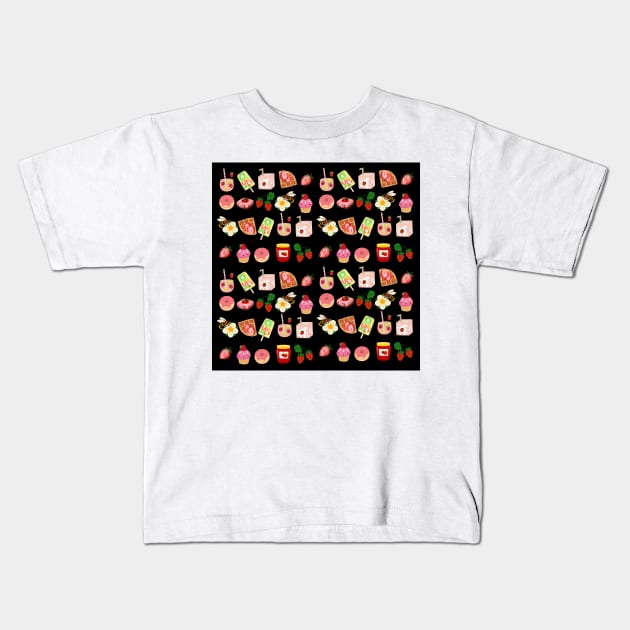 Sweetness Overload! Kids T-Shirt by komorebirakuyou